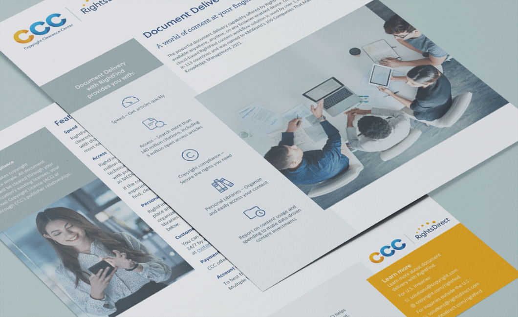CCC | Document Delivery with RightFind
