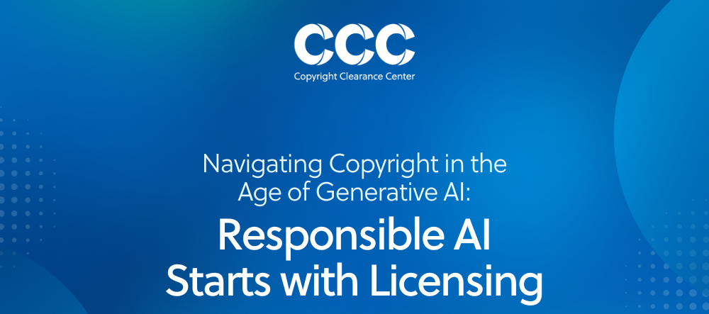 Navigating Copyright in the Age of Generative AI: Responsible AI Starts with Licensing poster