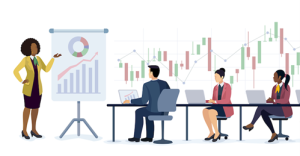 financial workers navigating AI