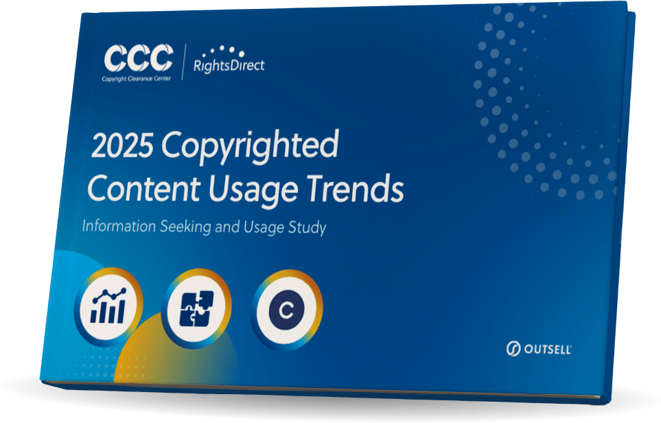 cover image of CCC 2025 Copyrighted Content Usage Trends Study