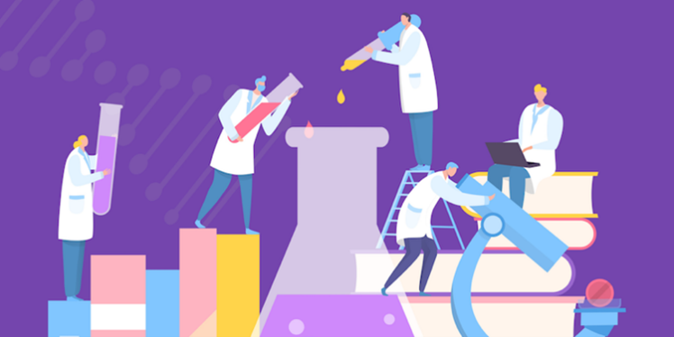 science workers drug discovery research