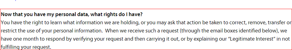 california privacy act details
